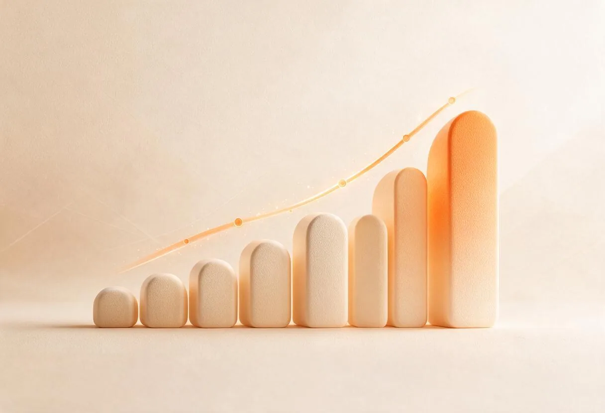 Amazon sales performance trending upward