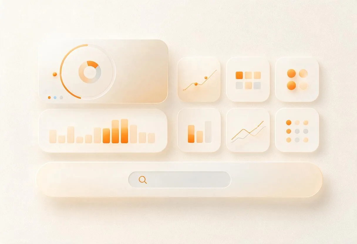 Amazon Seller Central style analytics dashboard